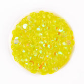 Aurora Citrine Unfoiled Glass Flat Back Rhinestones WholesaleRhinestone